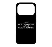 Lire des Livres Interdits Un Livre Qui Vaut la Peine d'être lu Coque pour iPhone 17 Pro
