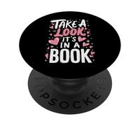 Lire des Livres, jetez Un œil, C'est dans Le cœur d'un Lecteur de Livres PopSockets PopGrip Adhésif