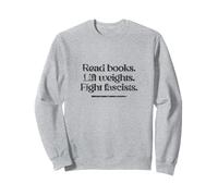 Lire des Livres. Soulevez des Poids. Combattez Les fascistes (Vintage) Sweatshirt