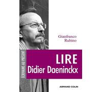 Lire Didier Daeninckx - Gianfranco Rubino - Armand Colin - broché - Etude