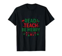 Lire, enseigner, être Joyeux - Édition Festive pour Enseignants T-Shirt