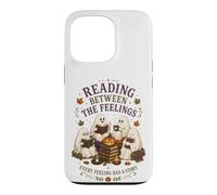 Lire Entre Les Sentiments Lecteurs fantômes Halloween Coque pour iPhone 13 Pro