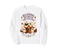 Lire Entre Les Sentiments Lecteurs fantômes Halloween Sweatshirt