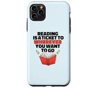Lire EST Un Ticket pour OÙ Vous Voulez Aller Reader Meme Coque pour iPhone 11 Pro Max