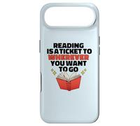 Lire EST Un Ticket pour OÙ Vous Voulez Aller Reader Meme Coque pour iPhone Air