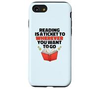 Lire EST Un Ticket pour OÙ Vous Voulez Aller Reader Meme Coque pour iPhone SE (2020) / 7/8