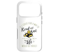 Lire et Tricoter en même Temps Coque pour iPhone 17 Pro