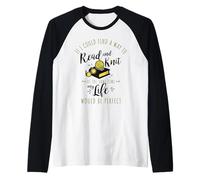 Lire et Tricoter en même Temps Manche Raglan