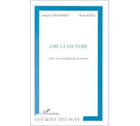 Lire la lecture - Jacques Leenhardt - L'harmattan - broché - Livre