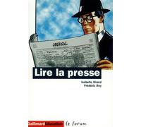 Lire la presse - Frédéric Roy - Gallimard - Poche - Livre
