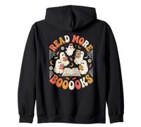 Lire la Suite de Boooks Cute Ghost Book Lover Librarian Halloween Sweat à Capuche