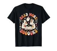 Lire la Suite de Boooks Cute Ghost Book Lover Librarian Halloween T-Shirt