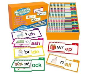 Lire le livre de comptines, construit l'alphabétisation précoce, livre d'apprentissage des mots avec pages d'activités basées sur la phonique, vocabulaire pour l'apprentissage, livre d'exercices