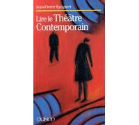 Lire le théâtre contemporain