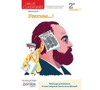 Lire les classiques - Français 2de - 2022 - J'accuse Cahier - élève - Marie-Maureen Royer - Bordas - broché - Scolaire / Universitaire