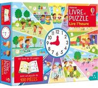 Helen Prole – Lire l'heure – Coffret livre et puzzle – 100 pièces – Dès 5 ans – Usborne