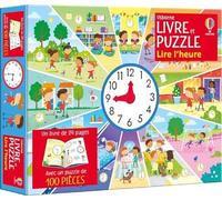 Helen Prole – Lire l'heure – Coffret livre et puzzle – 100 pièces – Dès 5 ans – Usborne