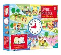 Helen Prole – Lire l'heure – Coffret livre et puzzle – 100 pièces – Dès 5 ans – Usborne