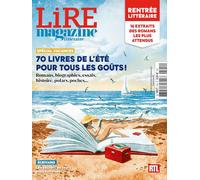 Lire Magazine Littéraire N°520-521 : 70 livres de l'été pour tous les goûts et Supplément jeux littéraires - Été 2023 - Collectif - Lire Magazine Litteraire - broché - Revue