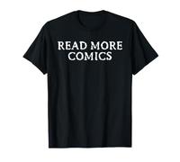 Lire Plus DE Bandes BD Humour Amusant Amant Nerd Déclaration Humour T-Shirt