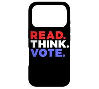Lire Réfléchir Vote 2026 Élection Vote électeur Coque pour iPhone 17 Pro