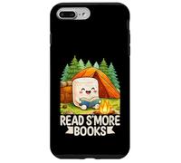 Lire S'more Livres Funny Pun Camping Nature Lover Coque pour iPhone 7 Plus/8 Plus