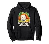Lire S'more Livres Funny Pun Camping Nature Lover Sweat à Capuche