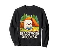 Lire S'more Livres Funny Pun Camping Nature Lover Sweatshirt