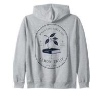 Lire Un Roman Lemon Twist Book Lover Reading Humour Sweat à Capuche