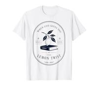 Lire Un Roman Lemon Twist Book Lover Reading Humour T-Shirt