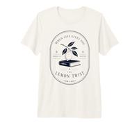 Lire Un Roman Lemon Twist Book Lover Reading Humour T-Shirt Haut de Gamme