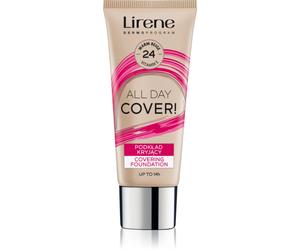 Lirene ALL DAY COVER! fond de teint fluide couvrant teinte 24 Beige 30 ml