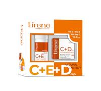Lirene complément bien-être C+E Vitamen Energy Moisturiseng Foam Face Wash avec Hyaluronic Acid 150 ml