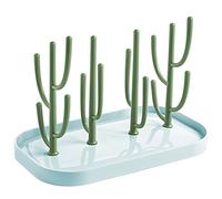 LiRiQi Séchoir Biberons Bébé, Égouttoir à biberon, Support de séchage de biberon, Egoutte-biberons Arbre, Séchoir pour Bébé pour Les Bouteilles, Tétines, Tasses, Pièces de Pompe et Accessoires (Vert)