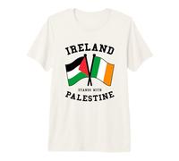 L'Irlande est aux côtés de la Palestine T-Shirt Haut de Gamme