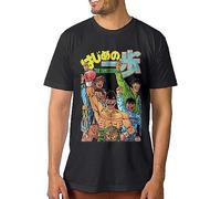 LIROHUIH Hajime No Ippo The Fighting Men Short Sleeves T Shirts T-Shirts à Manches Courtes(Large)