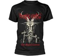 LIROHUIH Rotting Christ 'Thy Mighty Contract' T Shirt T-Shirts à Manches Courtes(Large)