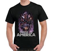 LIROHUIH Sexual Chocolate Randy Watson T-Shirt Coming to America Eddie Murphy Retro Movie Black T-Shirts à Manches Courtes(Large)