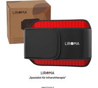 LIROMA® Bande dorsale infrarouge portable - Bas du dos, épaules, jambes - Thérapie infrarouge - Lampe infrarouge - Bande amincissante - Bande chauffante