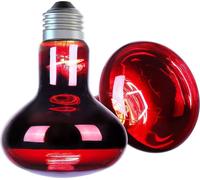 LIROMA® lampe à infrarouge - 300W - Émetteur infrarouge - Luminothérapie - Lampe chauffante - Lampe infrarouge