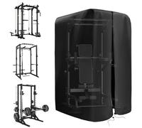 LIROPAU Housse de rack de squat, couverture de rack de gym à fermeture éclair imperméable, couverture de protection pour haltérophilie/squat/équipement d'entraînement de gym à la maison, pour