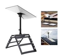 LIROPAU Support de faîtage Compatible avec Starlink Gen 3, kit de Montage Compatible avec Starlink Gen 3 avec Adaptateur de Tube compa-tible avec Star-Link G-en 3 réglable de 0 à 30°