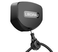 LIROPAU Wallbox - Support de câble rétractable automatique pour câble de charge de véhicule électrique - Support de câble de charge de type 2 type 1 - Support mural (montage mural)