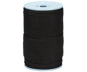 Liros Slip Stream 4 mm Noir (Vendu au mètre)