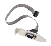 LiRRvb Baffle DB9 RS232 Câble d'extension DB9 broches pour carte mère 9 broches