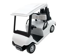 LiRRvb Chariot de golf réaliste en alliage miniature pour collectionneurs et amateurs de golf