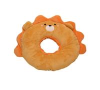LiRRvb Collier élisabéthain en peluche de dessin animé pour chien, chat, rétablissement des plaies, léchage du cône