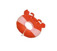 LiRRvb Collier élisabéthain en peluche de dessin animé pour chien, chat, rétablissement des plaies, léchage du cône