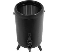 LiRRvb Distributeur de boissons épaisses en acier inoxydable de qualité alimentaire pour boissons chaudes et froides, seau à thé au lait avec robinet récipient à boissons commerciales