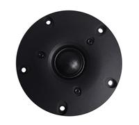 LiRRvb Ensemble de haut-parleurs professionnels haute fréquence de 10,2 cm avec réponse en fréquence large, construction en métal, durable, haut-parleurs tweeter externes